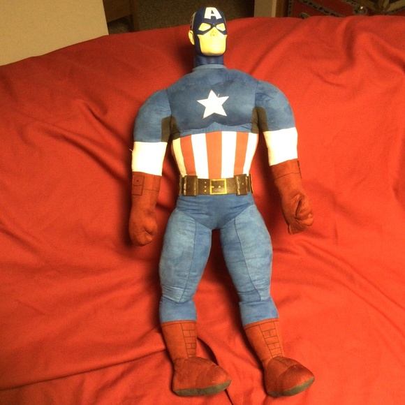 Toy, CAPTAIN AMERICA doll - Picture 1 of 2